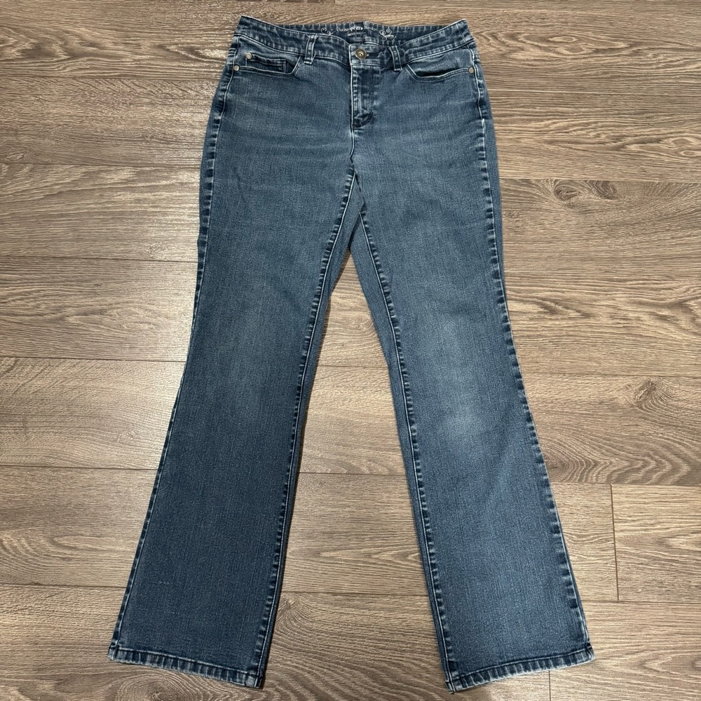 Christopher &‎ Banks Modern Fit Jeans Women's Size 4 Blue 5-Pocket Boot Cut